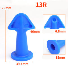 Thickened Scraper Tool For Caulking And Adhesive Removal