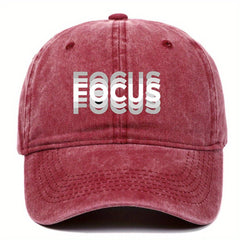 CAP Embroidery Washed Distressed Cotton Baseball Cap