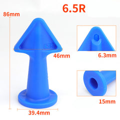 Thickened Scraper Tool For Caulking And Adhesive Removal