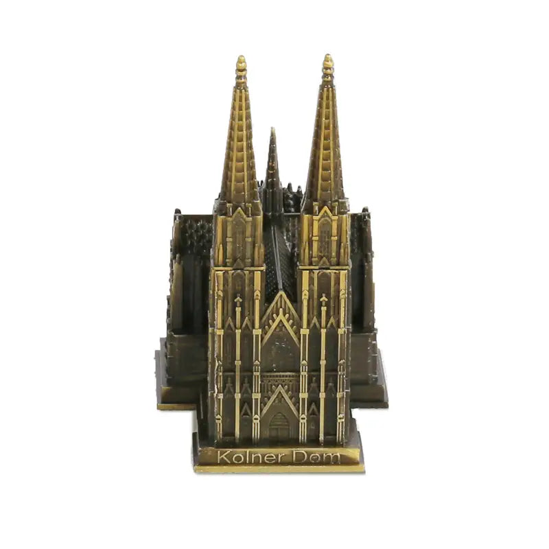 Cologne Cathedral Metal Ornament Desktop Trinket (1pc)