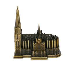 Cologne Cathedral Metal Ornament Desktop Trinket (1pc)