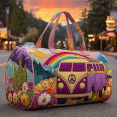 Short Handle Quilted Travel Bag Multipurpose Sports Gym Bag