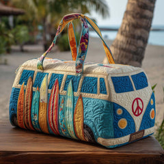 Short Handle Quilted Travel Bag Multipurpose Sports Gym Bag