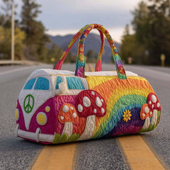 Short Handle Quilted Travel Bag Multipurpose Sports Gym Bag