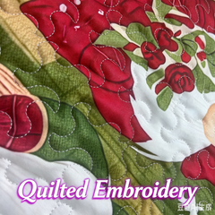 Short Handle Quilted Travel Bag Multipurpose Sports Gym Bag