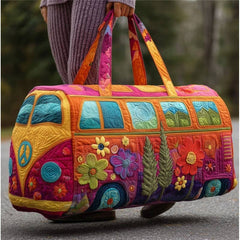 Short Handbag Quilted Travel Sports Gym Bag