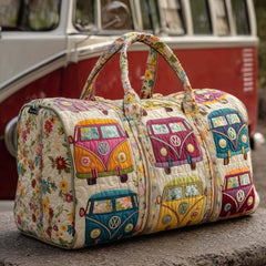 Short Handle Quilted Travel Bag Multipurpose Sports Gym Bag