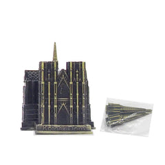 Cologne Cathedral Metal Ornament Desktop Trinket (1pc)