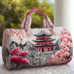 Short Handbag Quilted Travel Sports Gym Bag